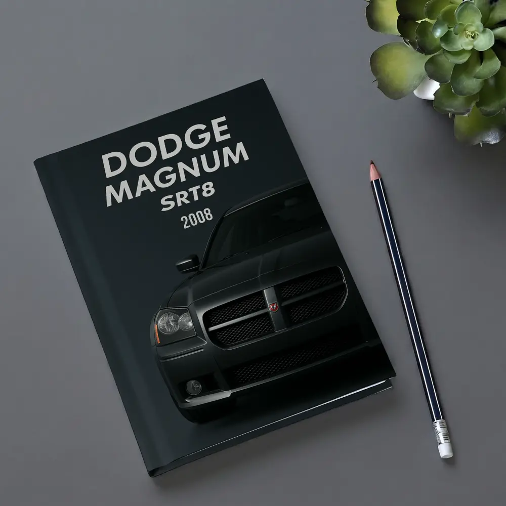 Dodge Magnum SRT8 Dark Studio Front View – Notebooks