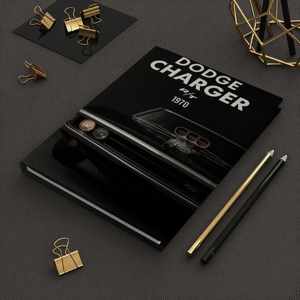 1970 Dodge Charger RT Classic Muscle Car – Notebooks