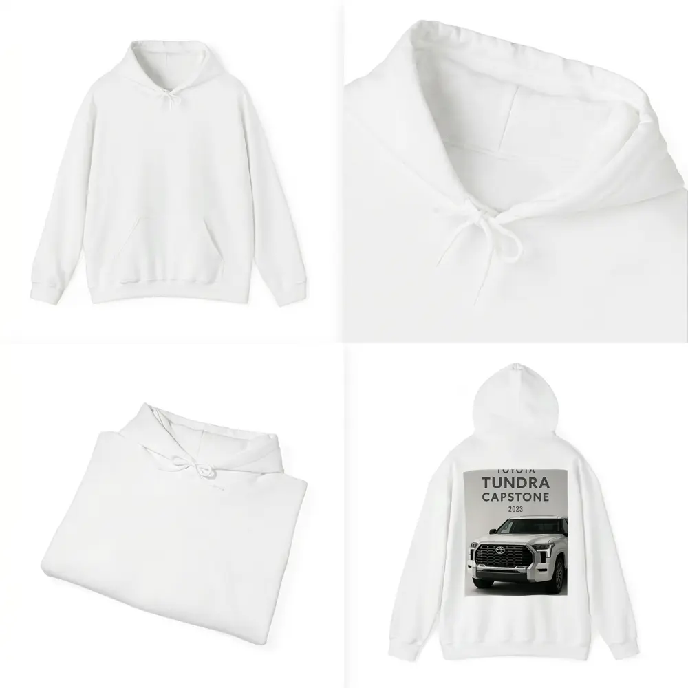 2023 Toyota Tundra Capstone White Truck – Hoodies
