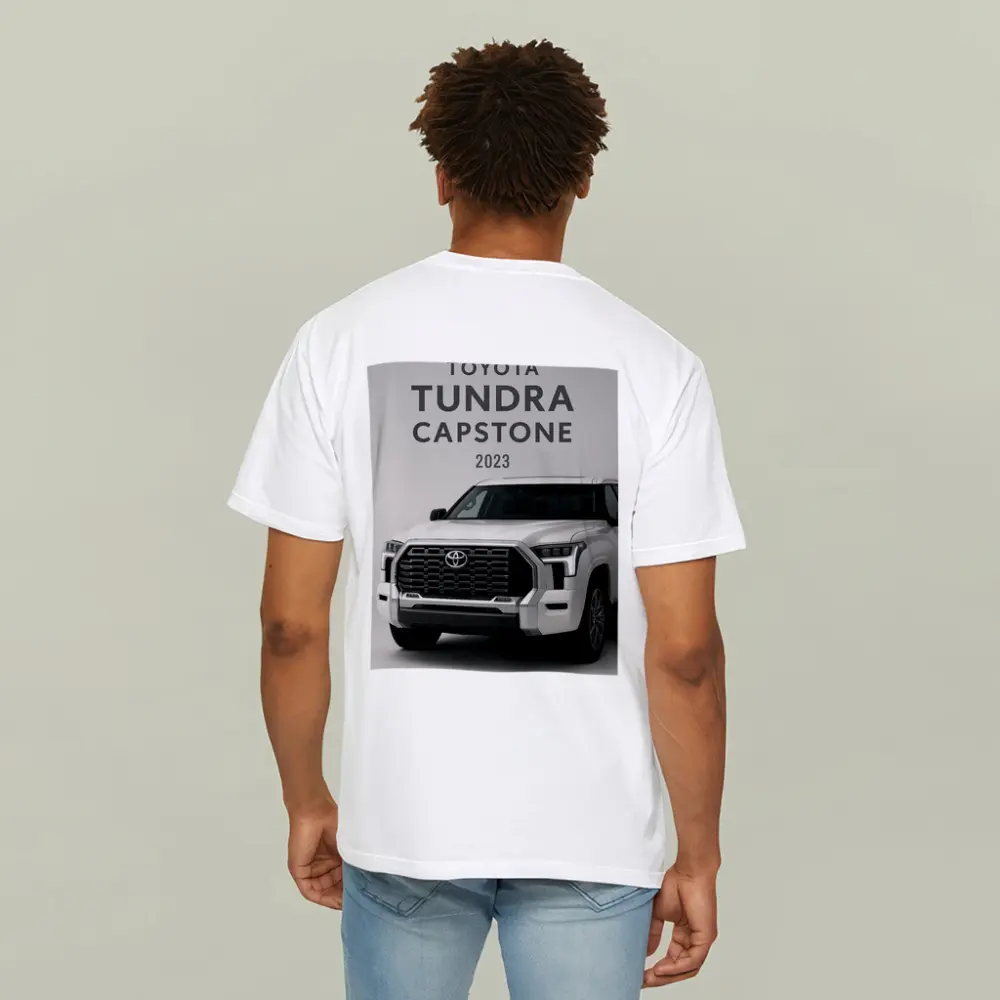 2023 Toyota Tundra Capstone White Truck – T-Shirts