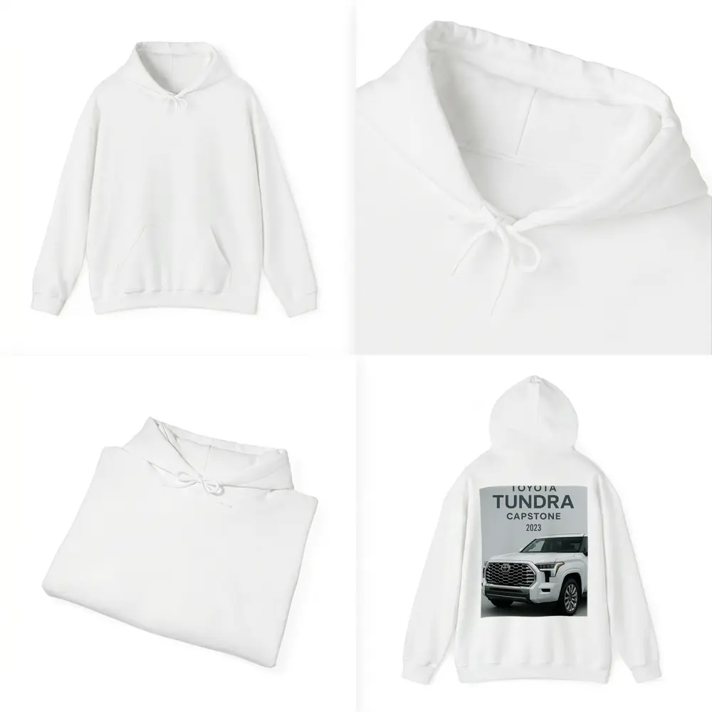 2023 Toyota Tundra Capstone White Truck – Hoodies