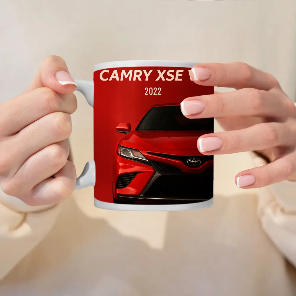 Toyota Camry XSE V6 Red Bold Front – Mugs