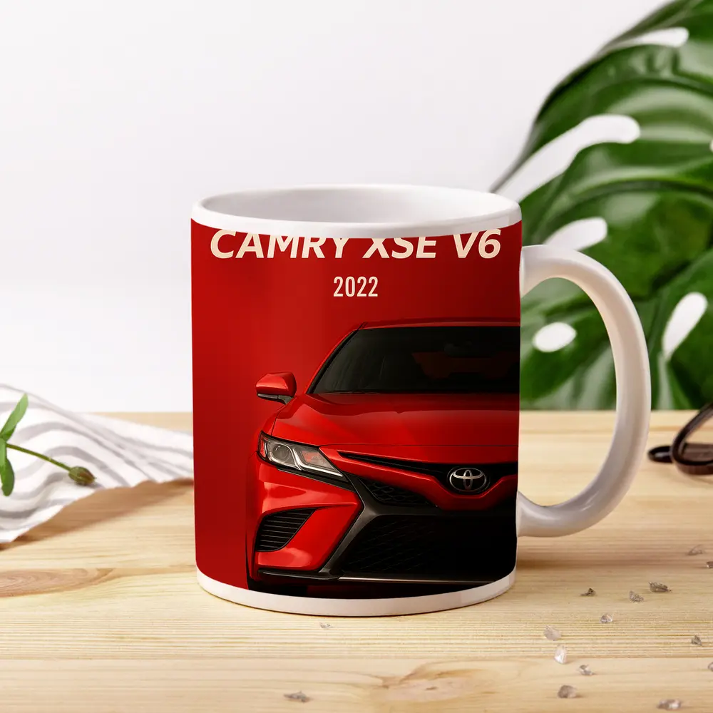 Toyota Camry XSE V6 Red Bold Front – Mugs