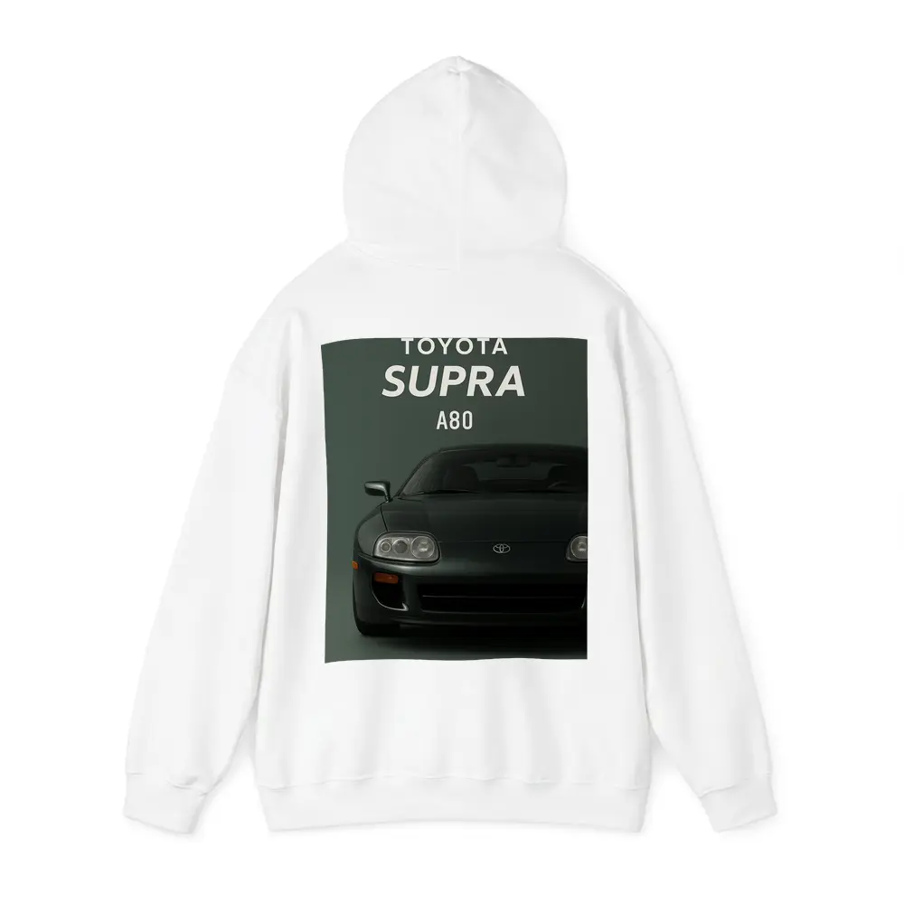 Toyota Supra A80 Dark Green Studio Art – Hoodies