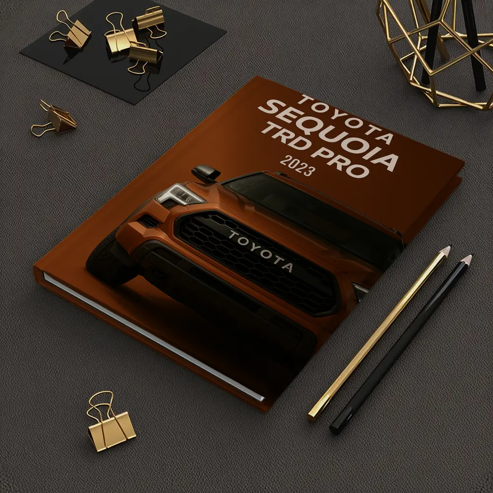 2023 Toyota Sequoia TRD Pro Orange – Notebooks