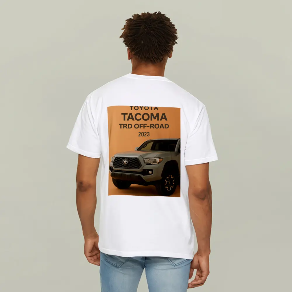 Toyota Tacoma TRD Off Road Orange Background – T-Shirts