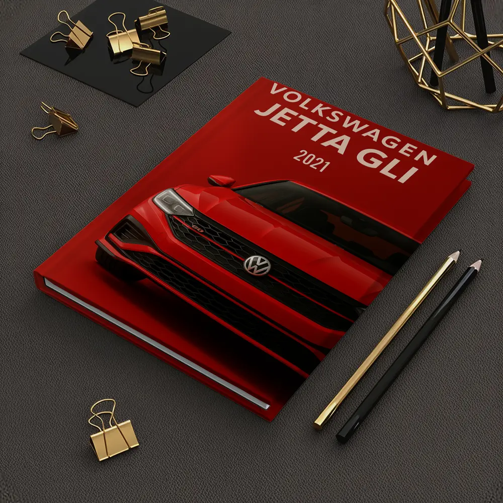 Volkswagen Jetta GLI Red Car Front View – Notebooks