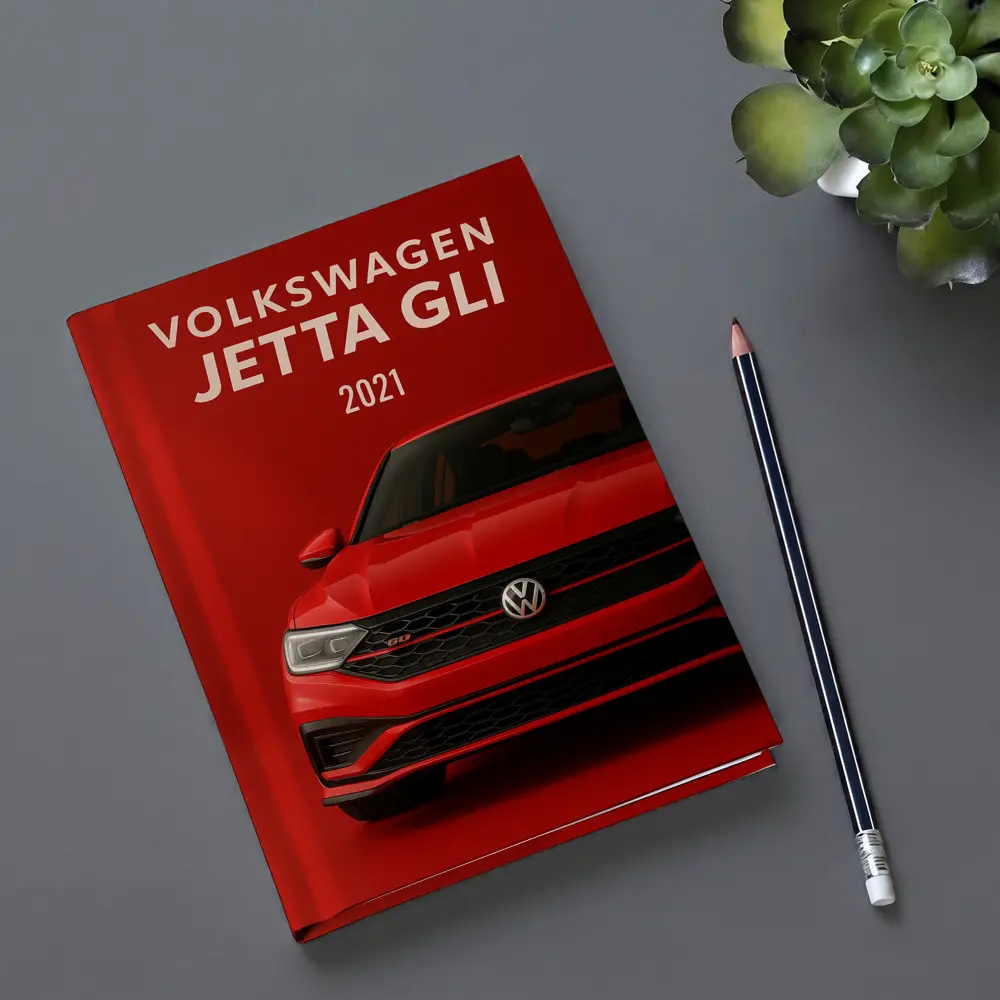 Volkswagen Jetta GLI Red Car Front View – Notebooks