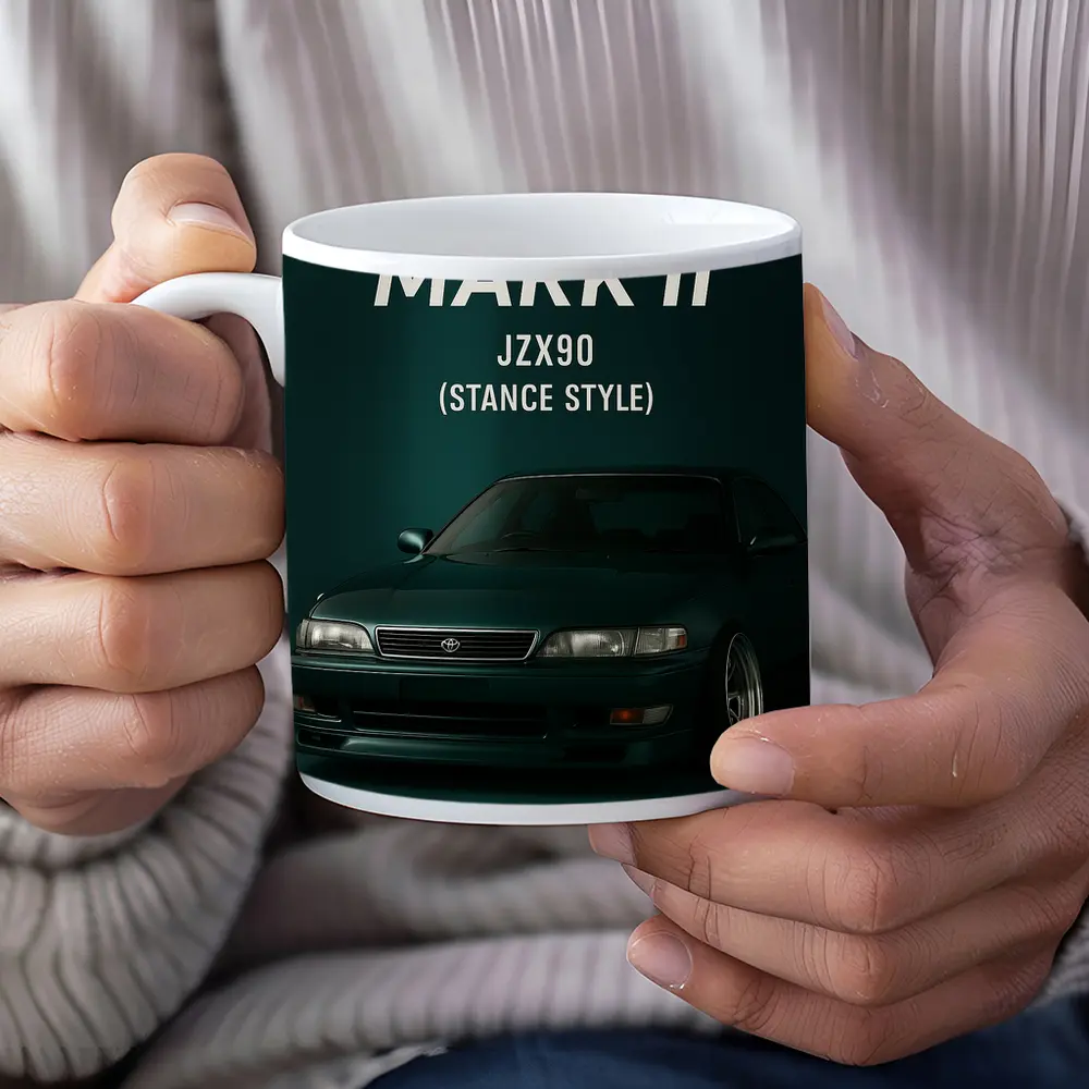 Toyota Mark II JZX90 Stance Style Dark – Mugs