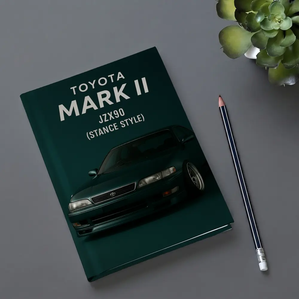 Toyota Mark II JZX90 Stance Style Dark – Notebooks