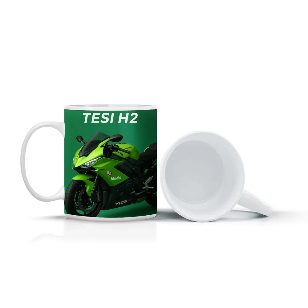 Bimota Tesi H2 Green Sport Bike – Mugs