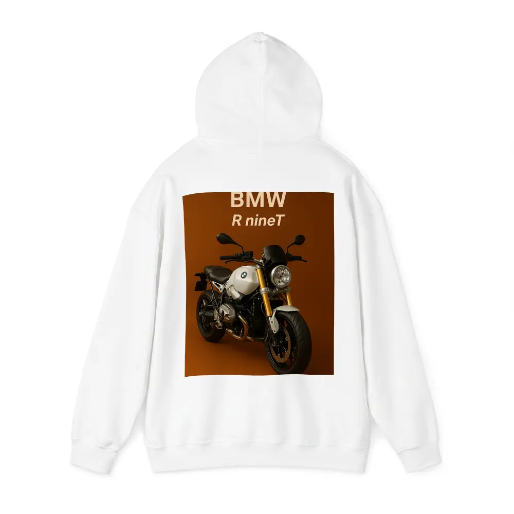 BMW R nineT Motorcycle Brown Background – Hoodies