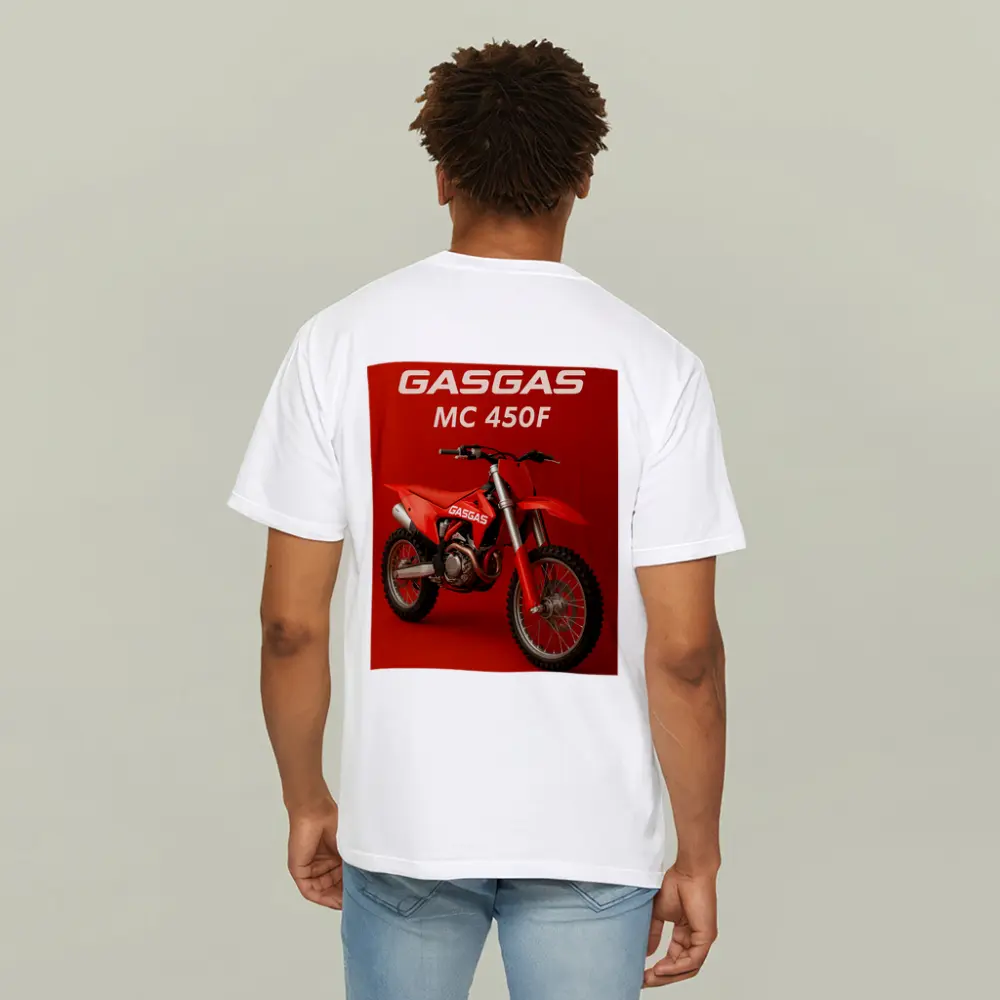 GASGAS MC 450F Red Motocross Dirt Bike – T-Shirts