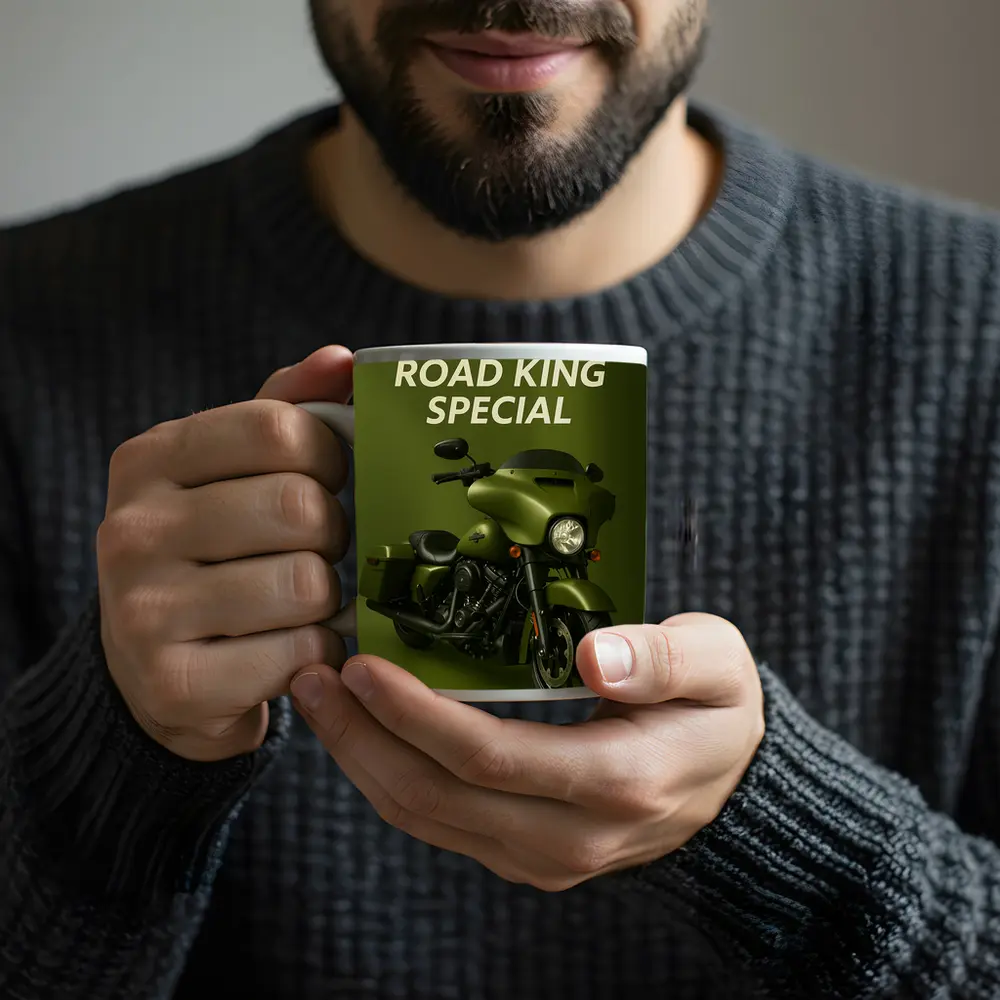 Harley Davidson Road King Special Olive Green – Mugs