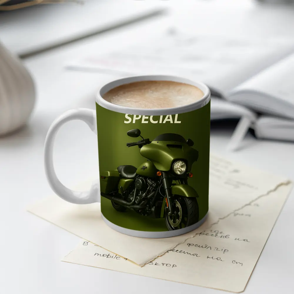 Harley Davidson Road King Special Olive Green – Mugs