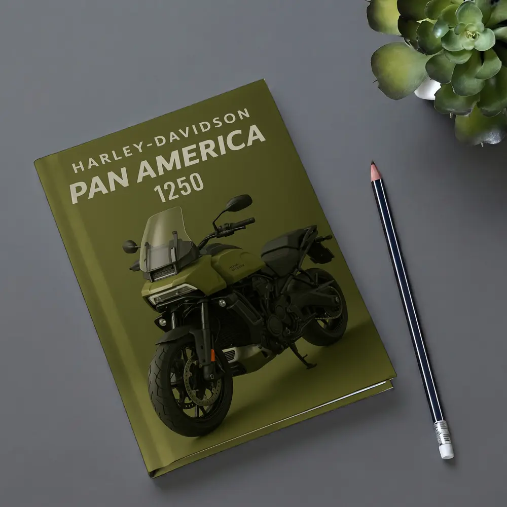 Harley Davidson Pan America Olive Green – Notebooks