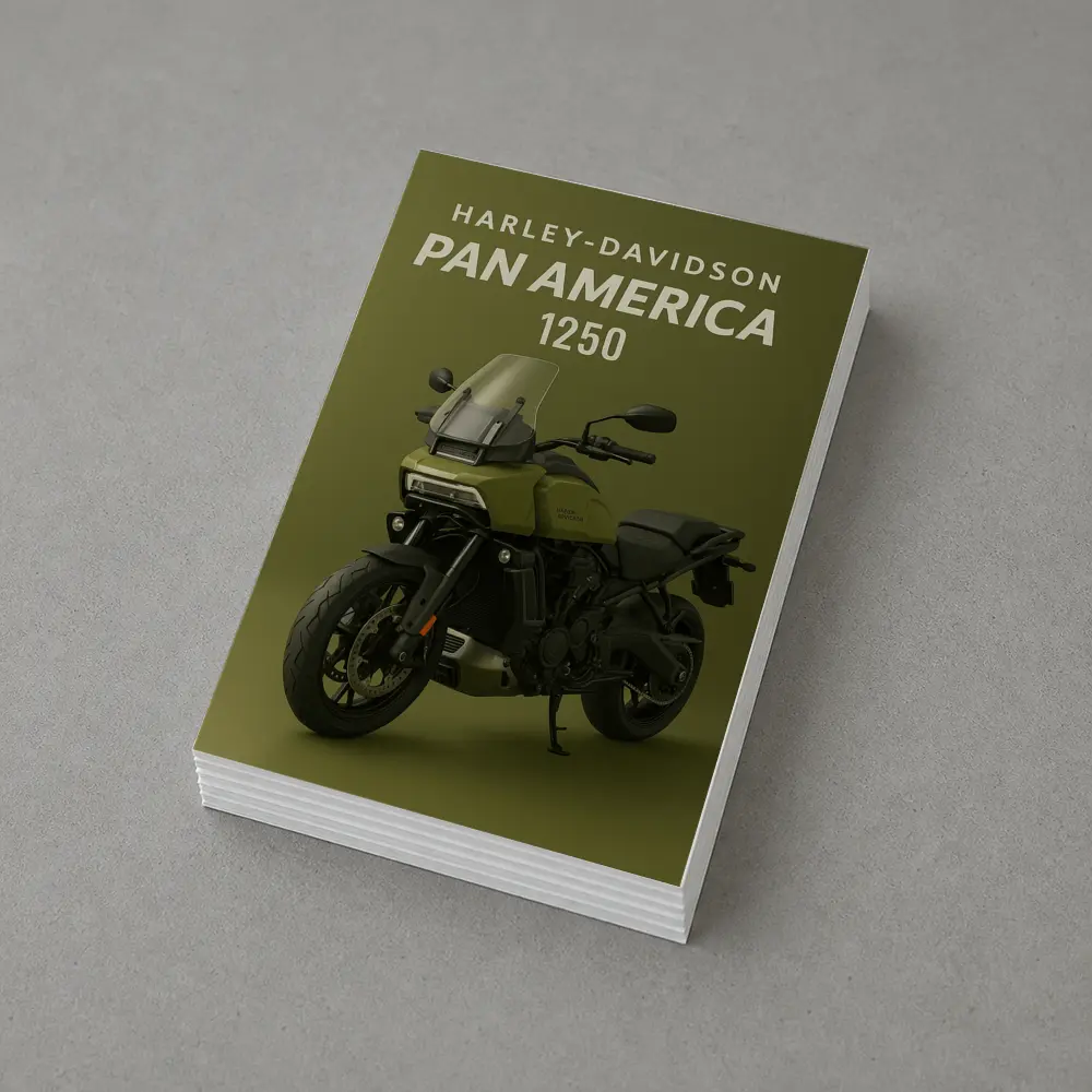 Harley Davidson Pan America Olive Green – Postcards