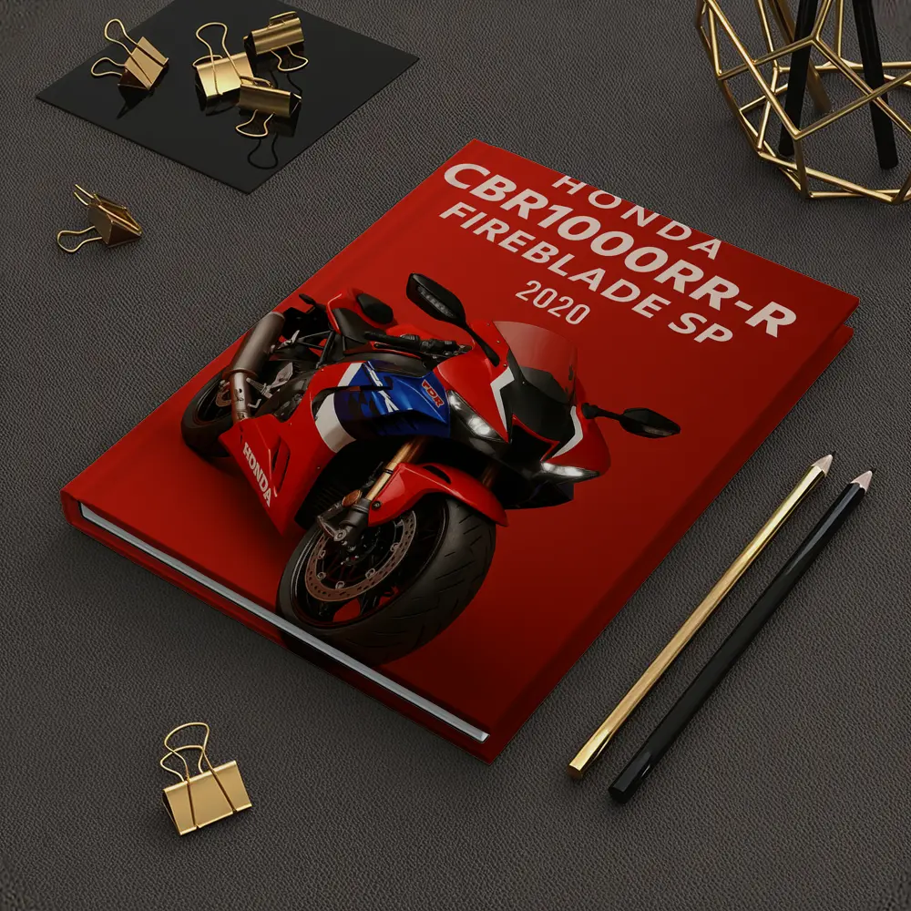 Honda CBR1000RR-R Fireblade SP Red Background – Notebooks