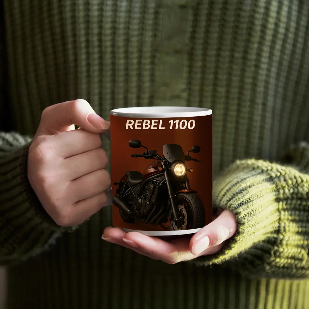 Honda Rebel 1100 Dark Brown Studio Art – Mugs