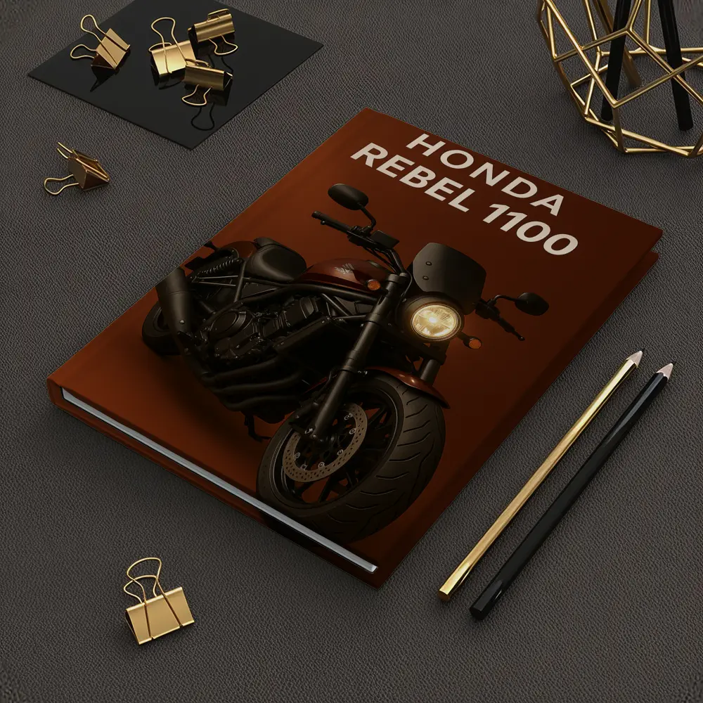 Honda Rebel 1100 Dark Brown Studio Art – Notebooks