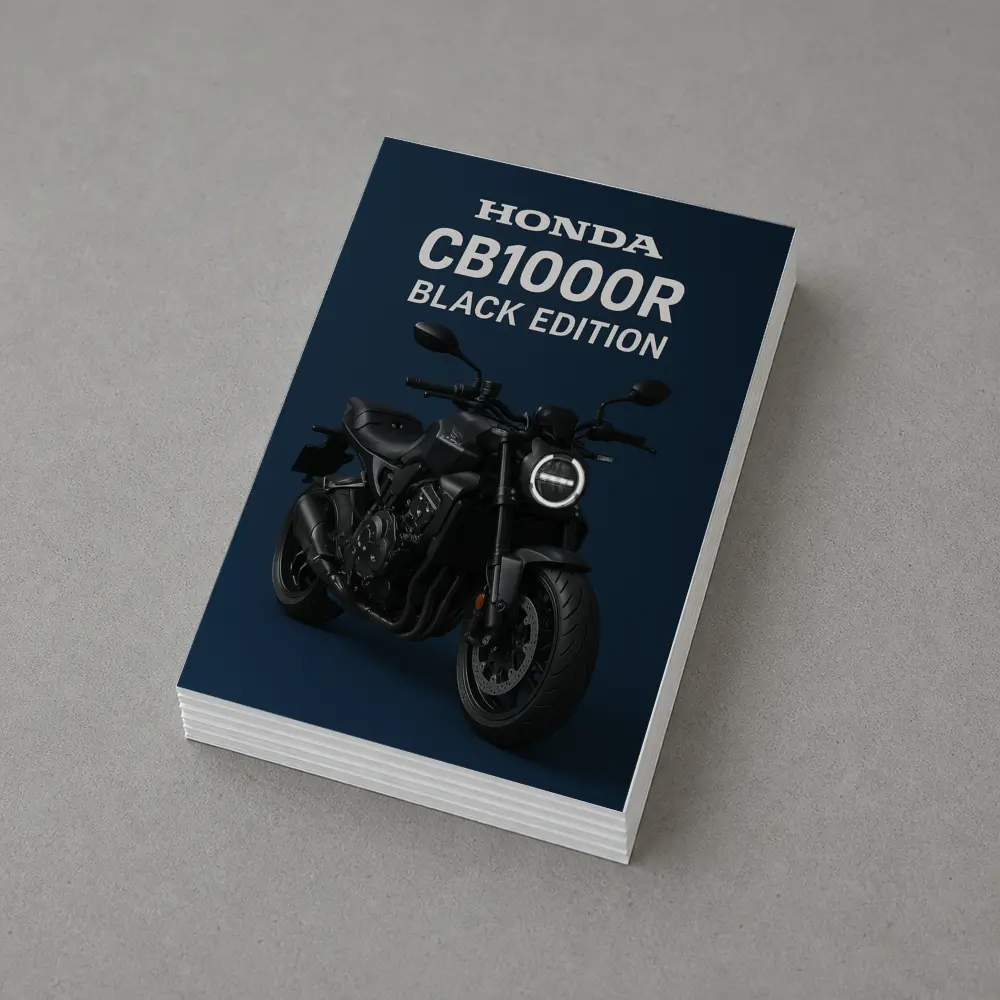 Honda CB1000R Black Edition Dark Background – Postcards