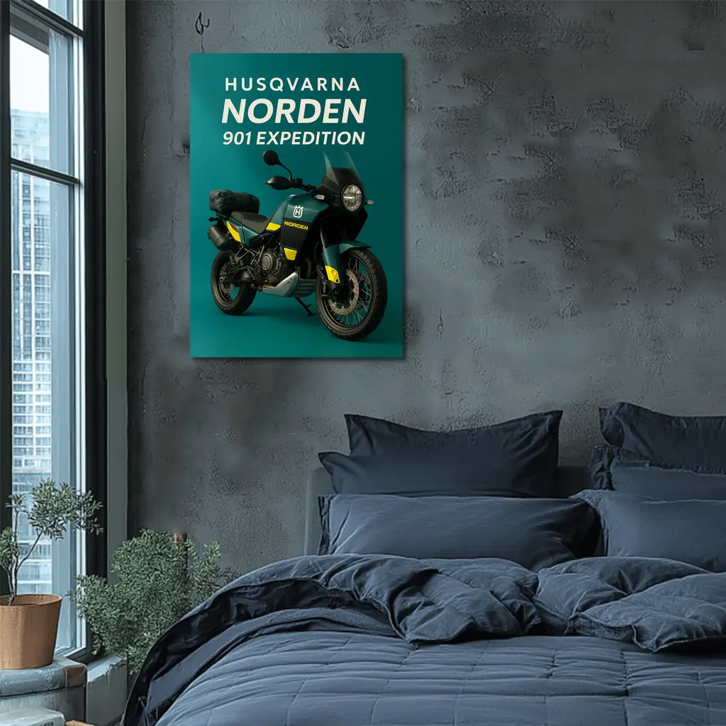 Husqvarna Norden 901 Expedition Adventure Motorcycle – Wall Art