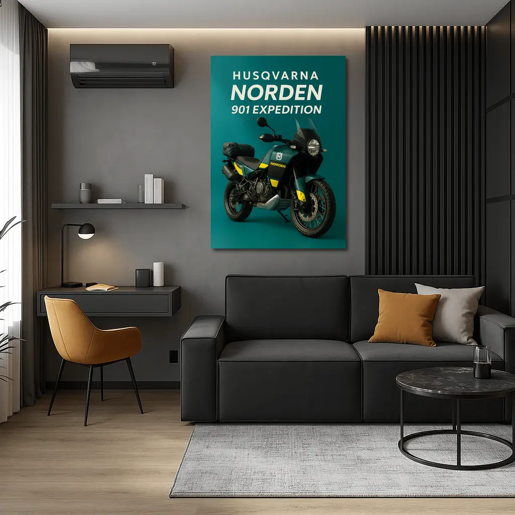 Husqvarna Norden 901 Expedition Adventure Motorcycle – Wall Art