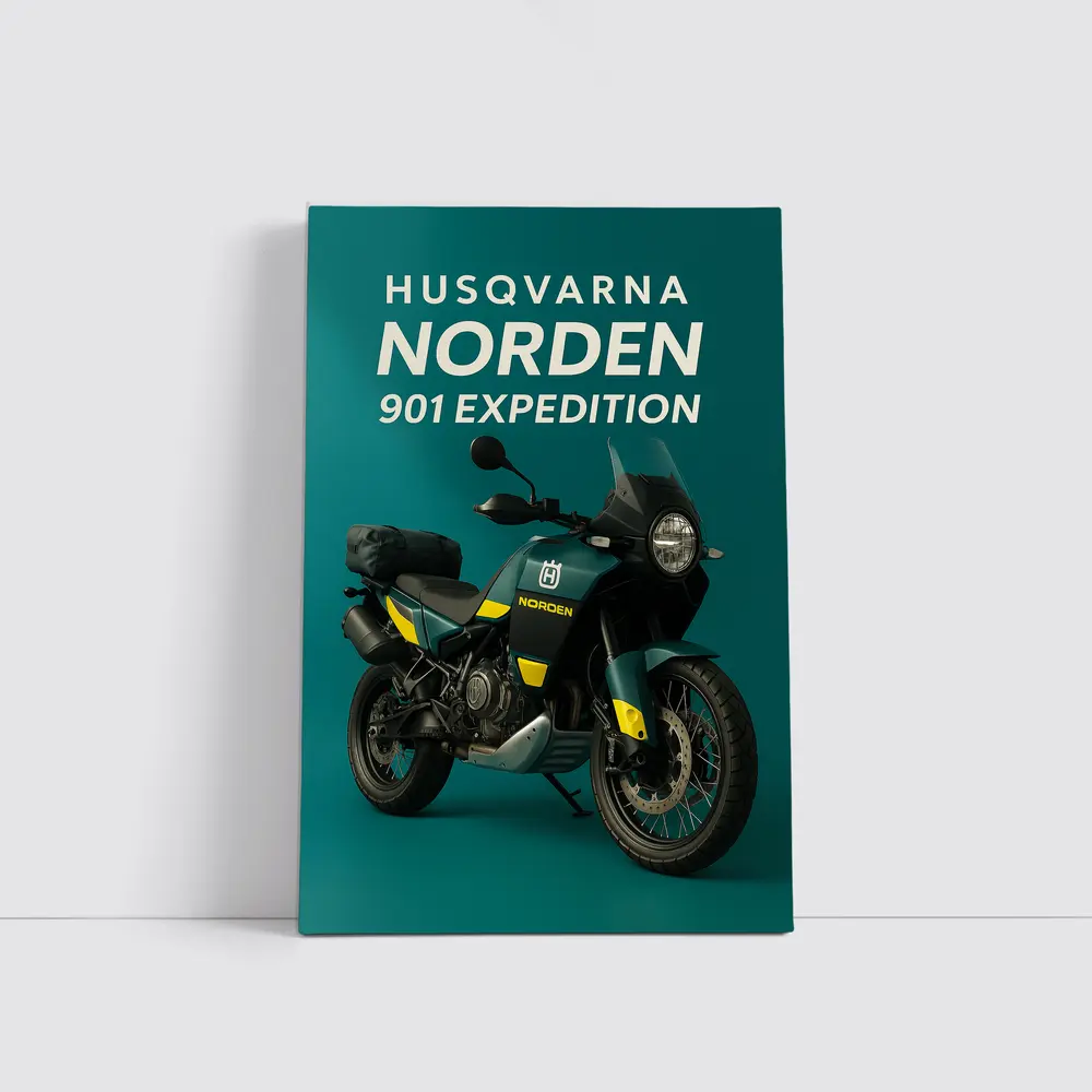 Husqvarna Norden 901 Expedition Adventure Motorcycle – Wall Art