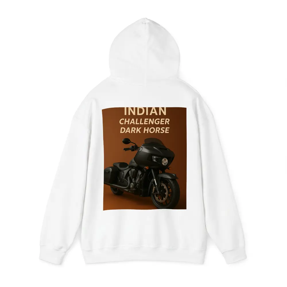 Indian Challenger Dark Horse Matte Black Motorcycle – Hoodies