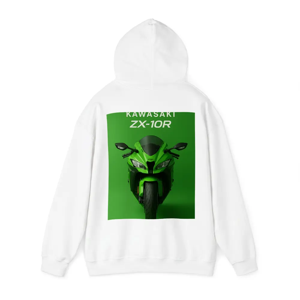 Kawasaki ZX-10R Ninja Green Sport Bike – Hoodies