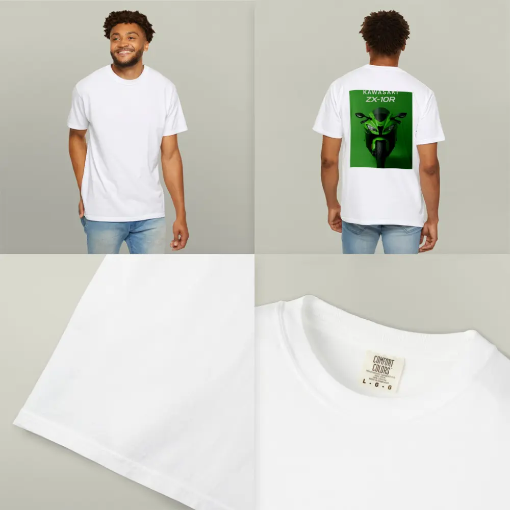 Kawasaki ZX-10R Ninja Green Sport Bike – T-Shirts