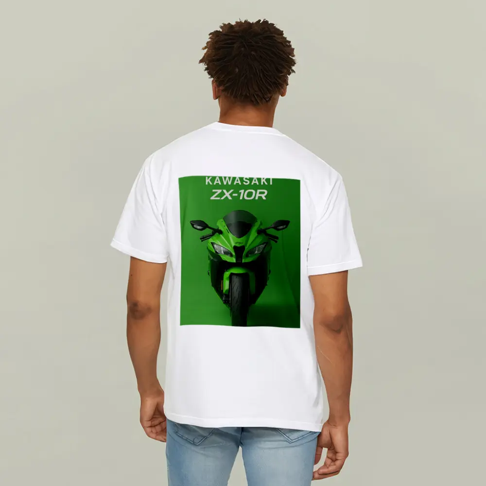 Kawasaki ZX-10R Ninja Green Sport Bike – T-Shirts