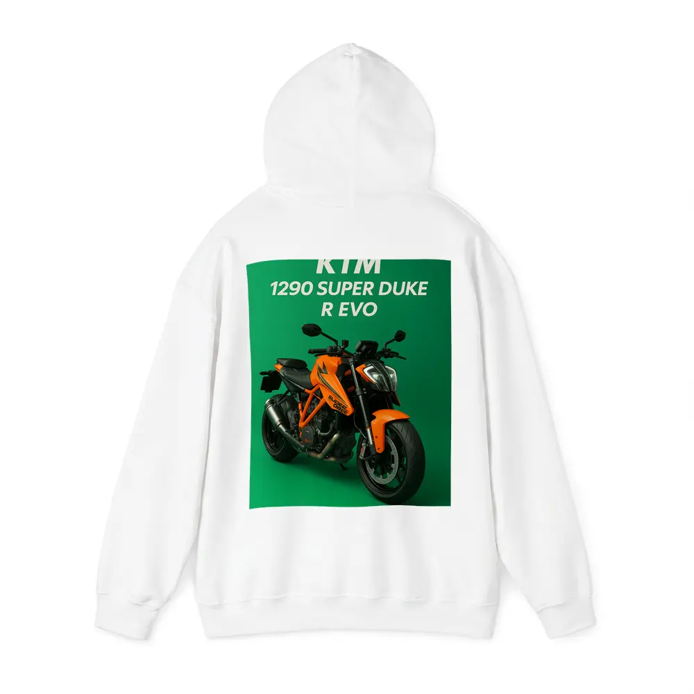 KTM Super Duke R Evo Green Background – Hoodies