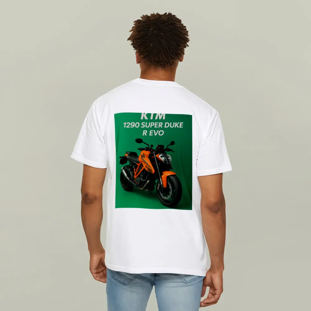 KTM Super Duke R Evo Green Background – T-Shirts