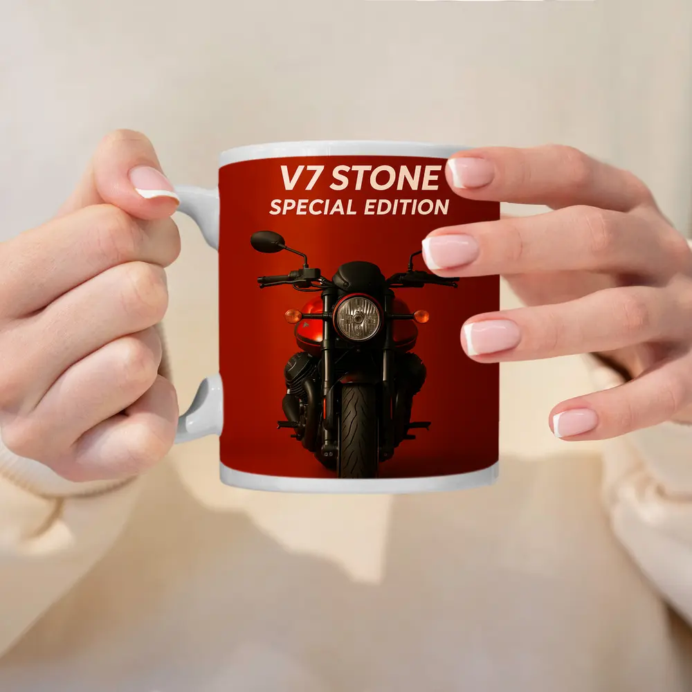 Moto Guzzi V7 Stone Special Edition Red – Mugs