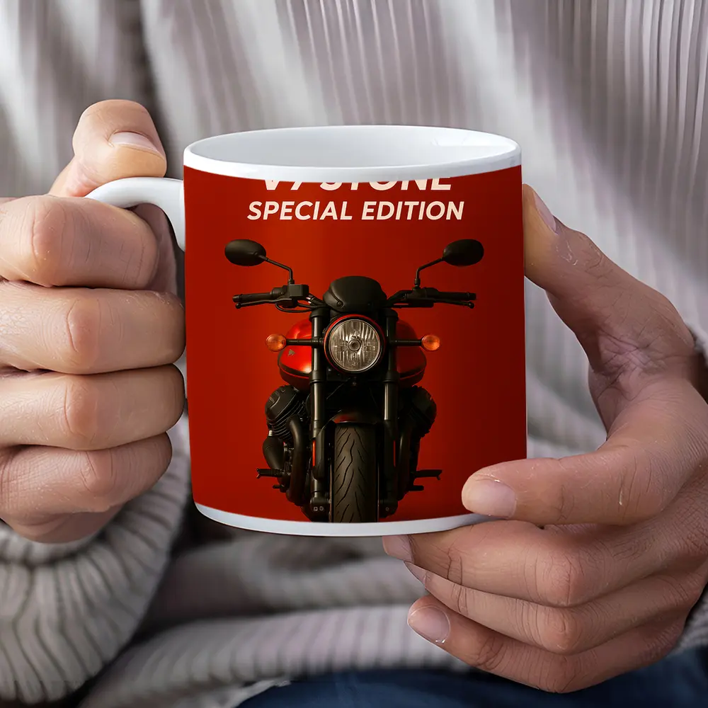 Moto Guzzi V7 Stone Special Edition Red – Mugs