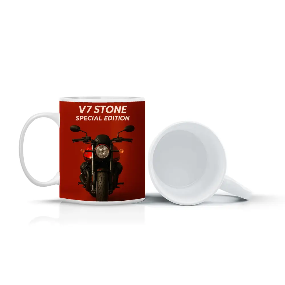 Moto Guzzi V7 Stone Special Edition Red – Mugs