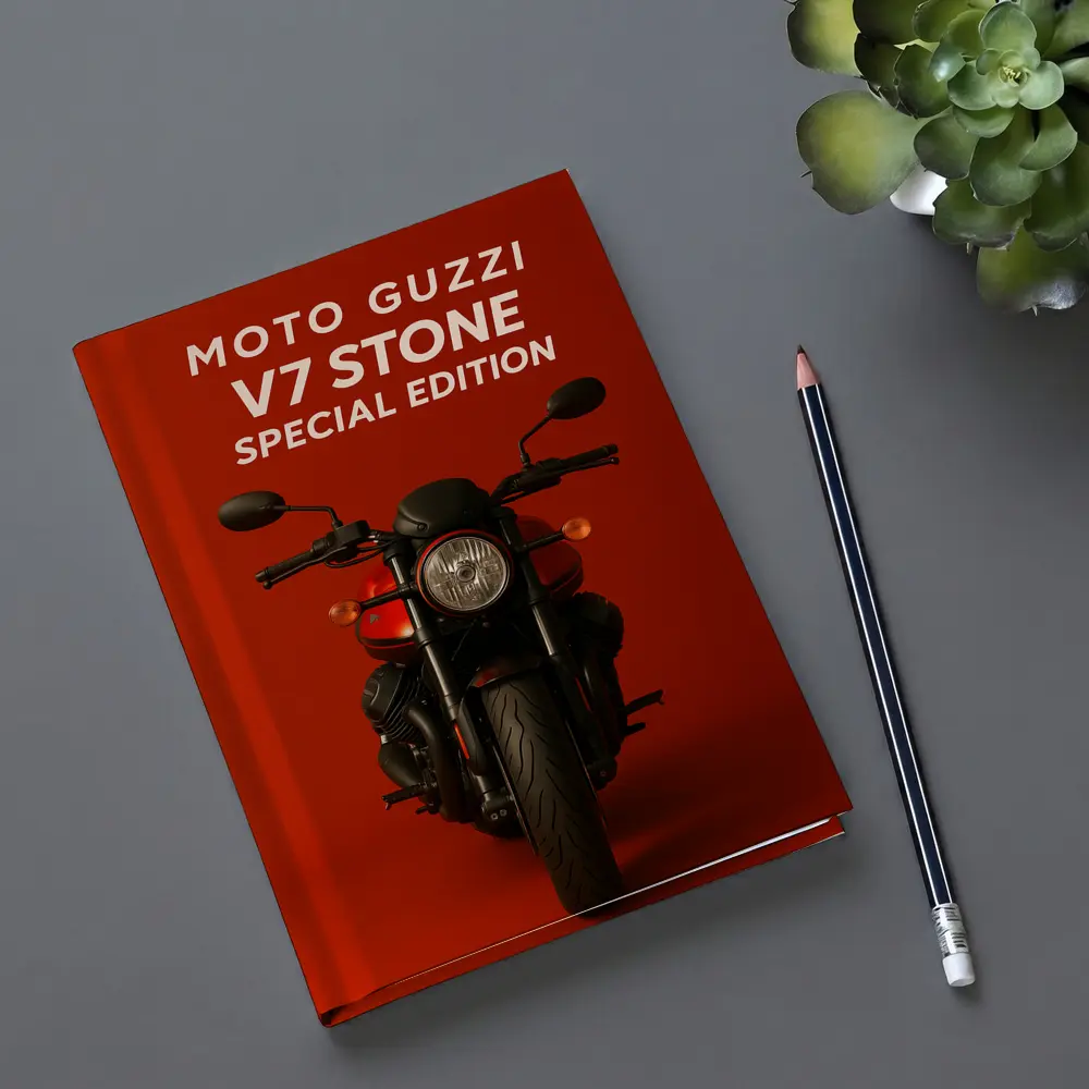 Moto Guzzi V7 Stone Special Edition Red – Notebooks