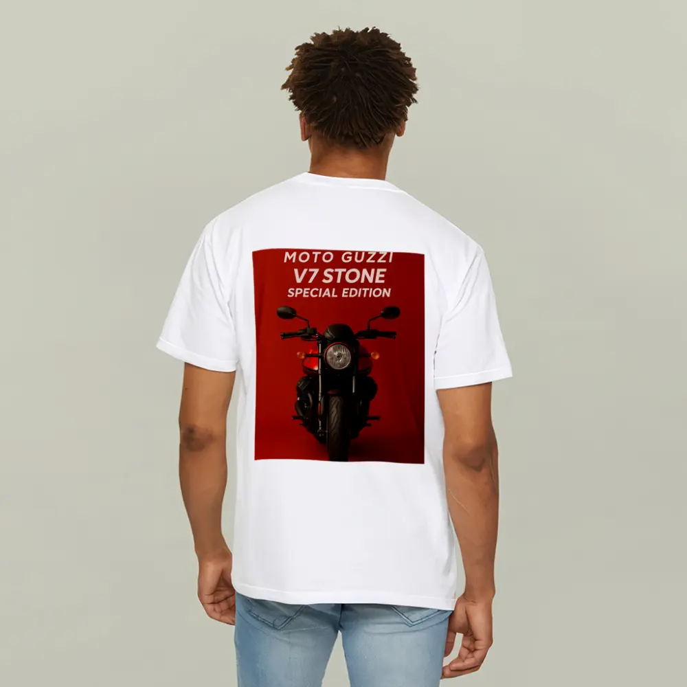 Moto Guzzi V7 Stone Special Edition Red – T-Shirts