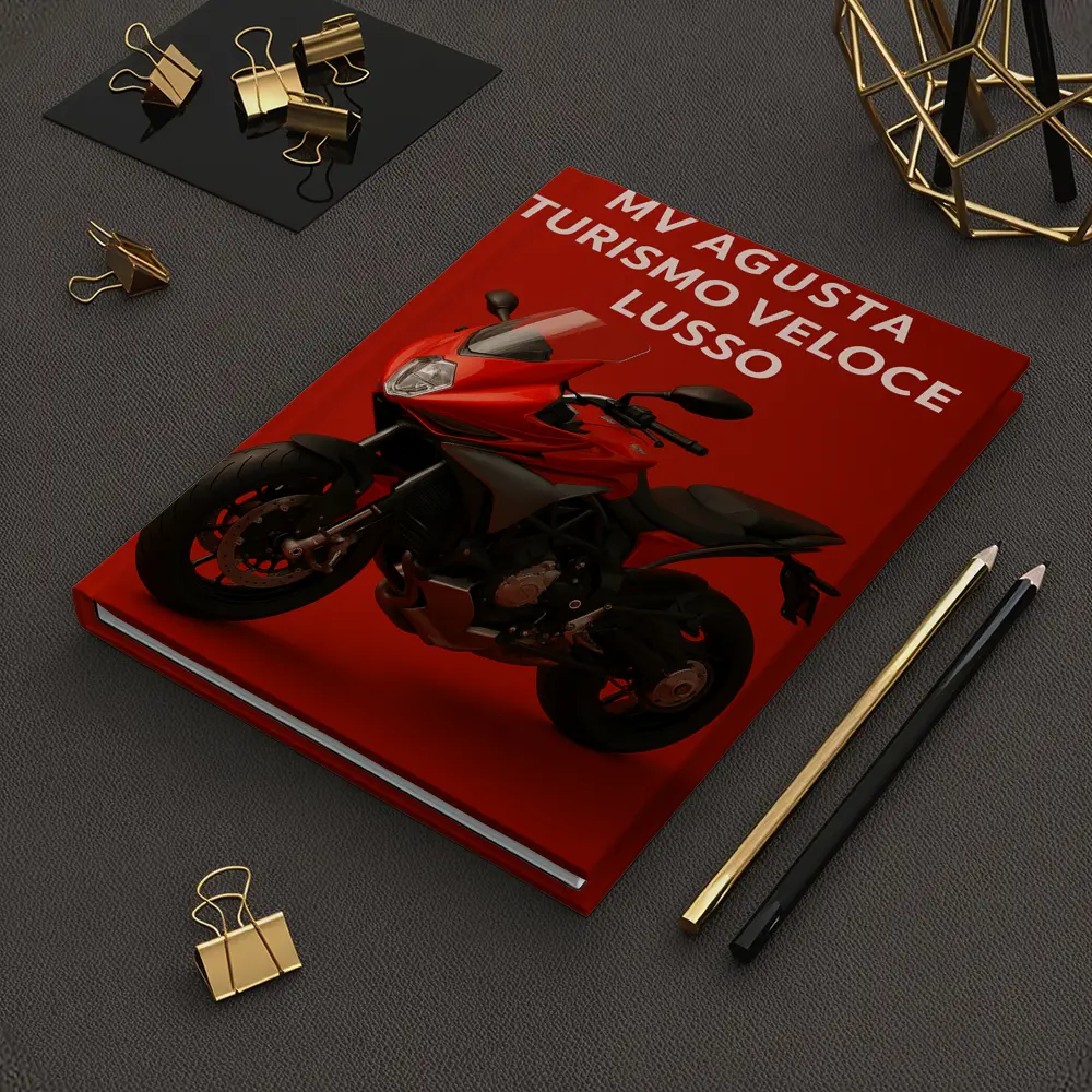 MV Agusta Turismo Veloce Lusso Red Background – Notebooks