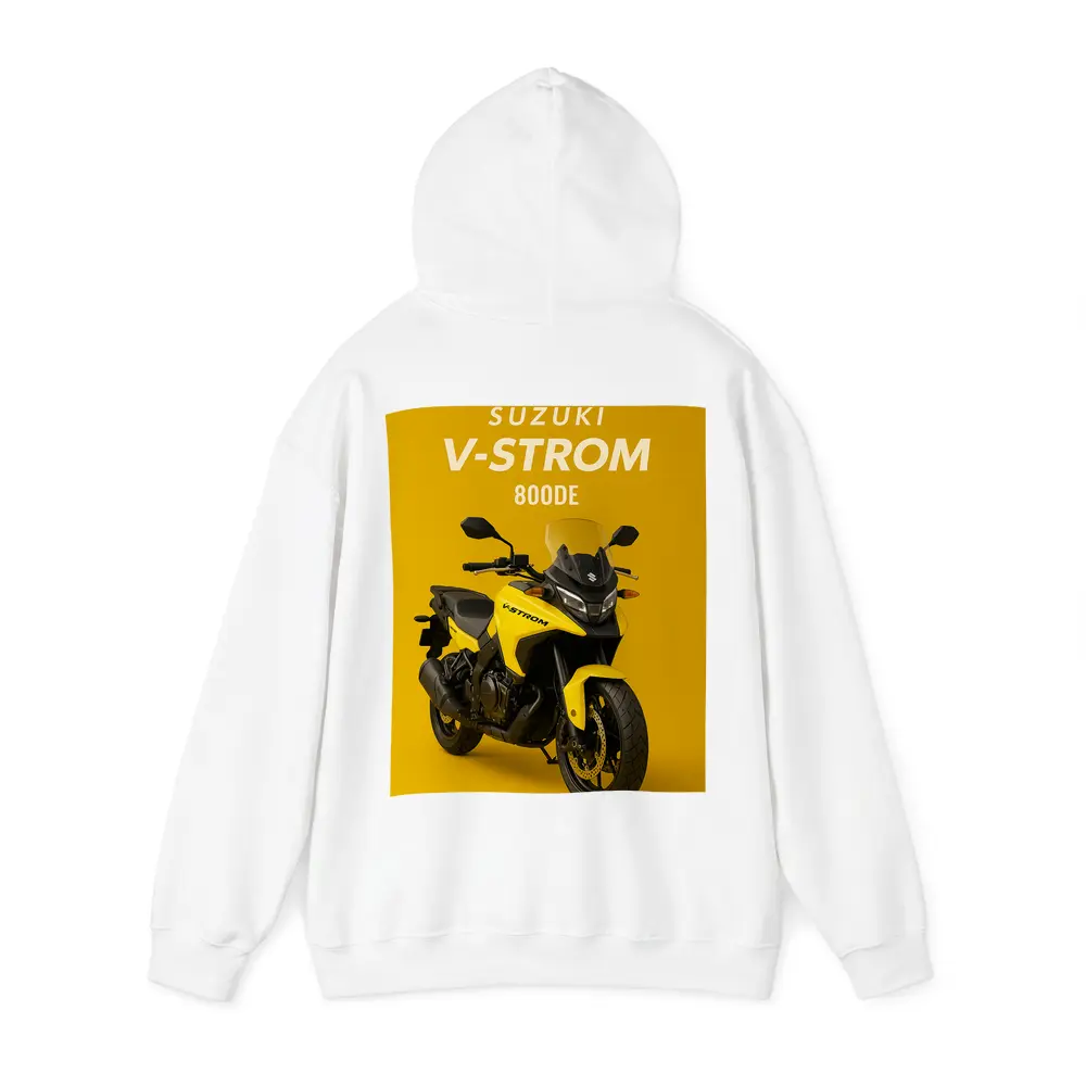 Suzuki V-Strom 800DE Yellow Adventure Motorcycle – Hoodies