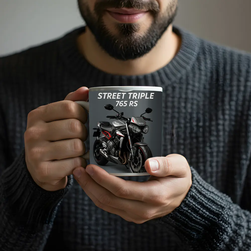 Triumph Street Triple 765 RS Gray – Mugs
