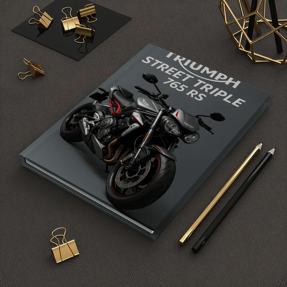 Triumph Street Triple 765 RS Gray – Notebooks