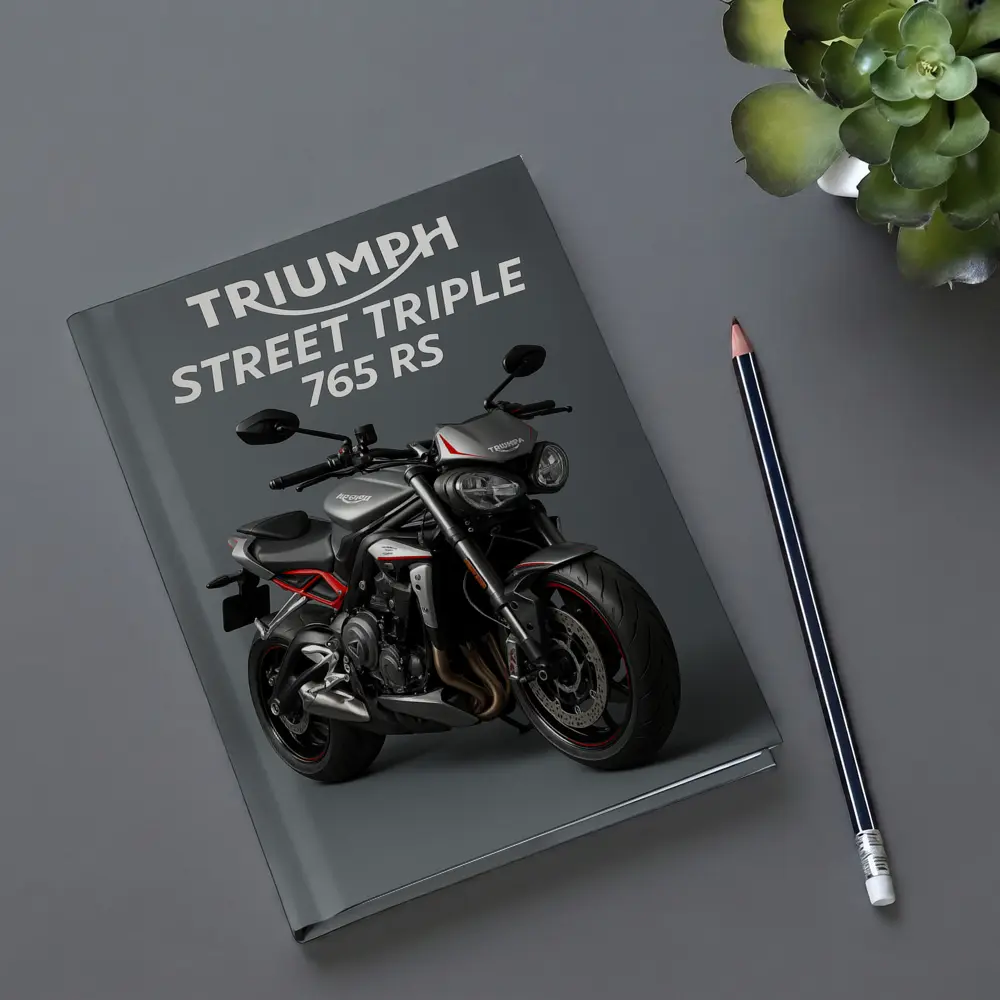 Triumph Street Triple 765 RS Gray – Notebooks