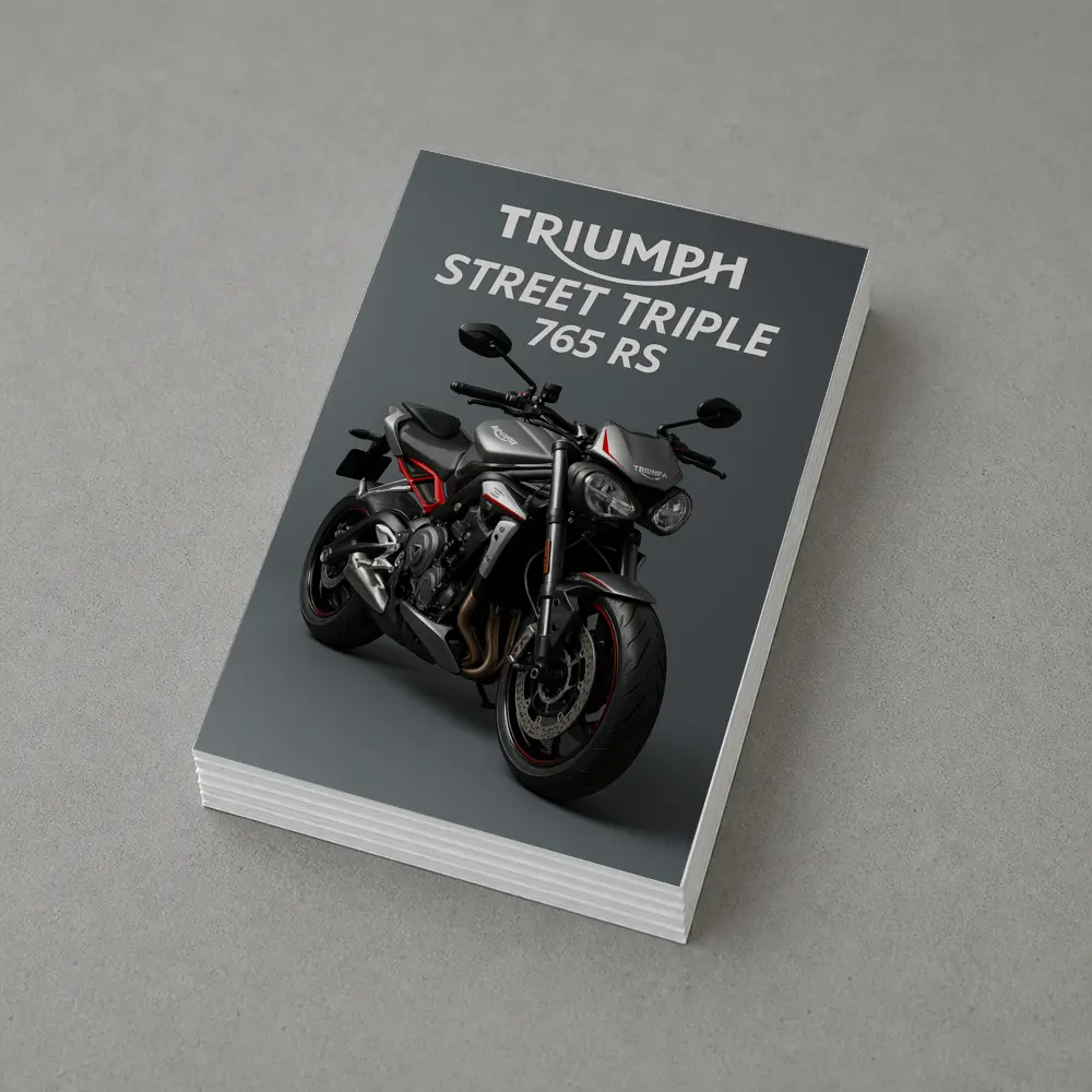 Triumph Street Triple 765 RS Gray – Postcards