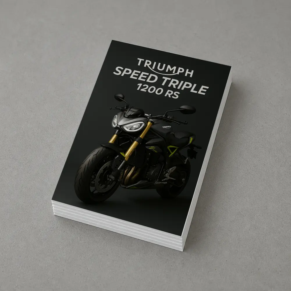 Triumph Speed Triple 1200 RS Dark Studio – Postcards