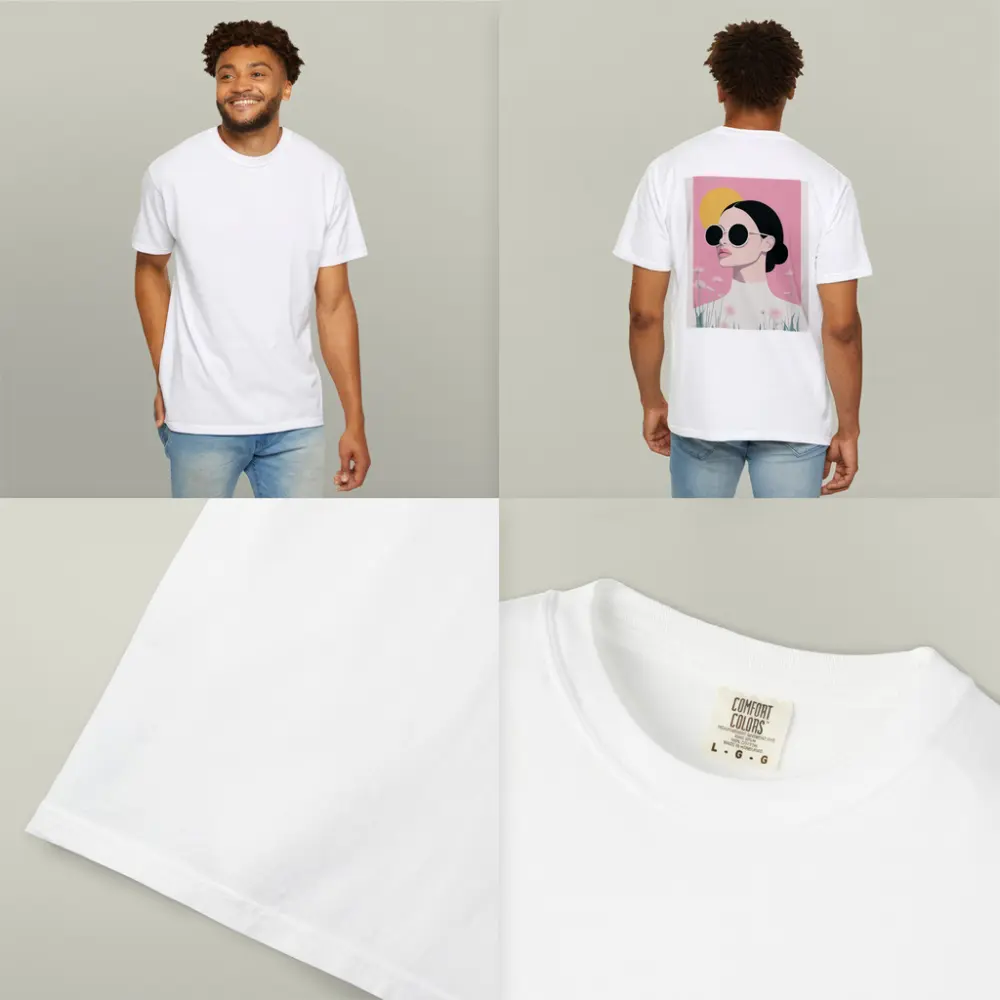 Woman Sunglasses Pink Floral Minimal Fashion Art – T-Shirts