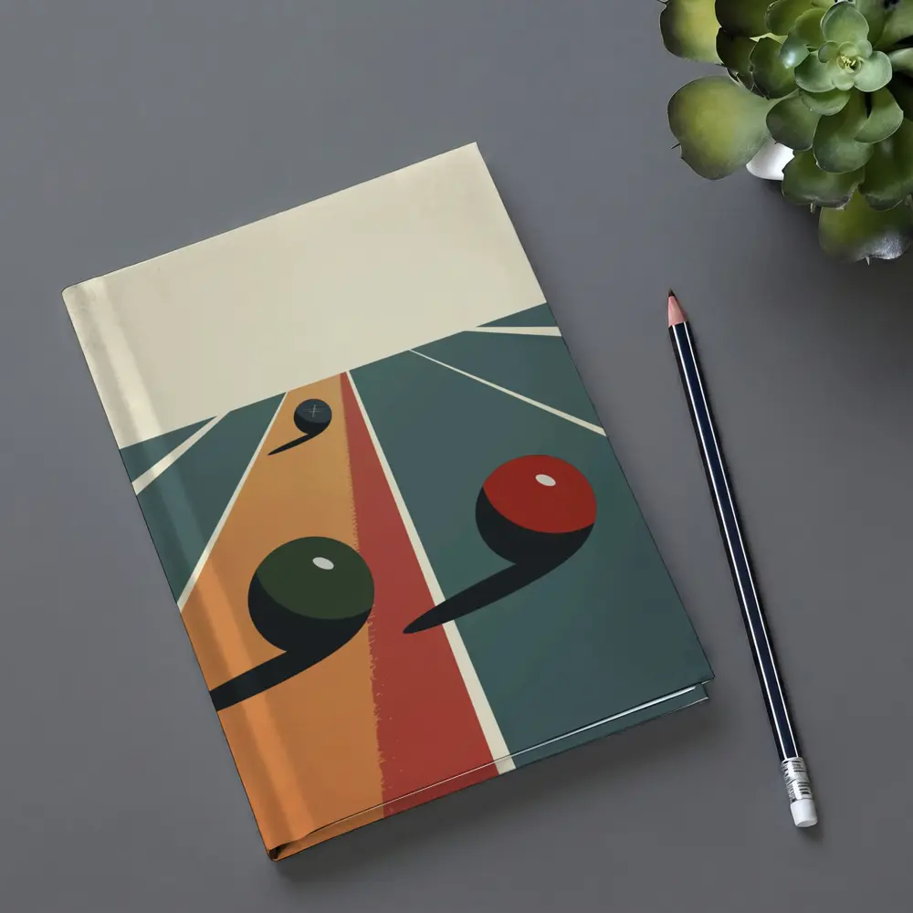 Retro Lawn Bowls Sport Minimal Art – Notebooks