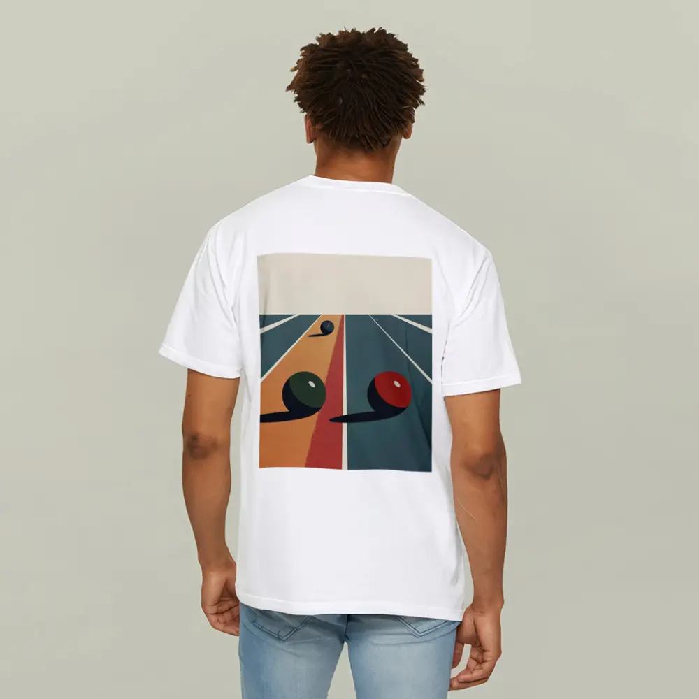 Retro Lawn Bowls Sport Minimal Art – T-Shirts