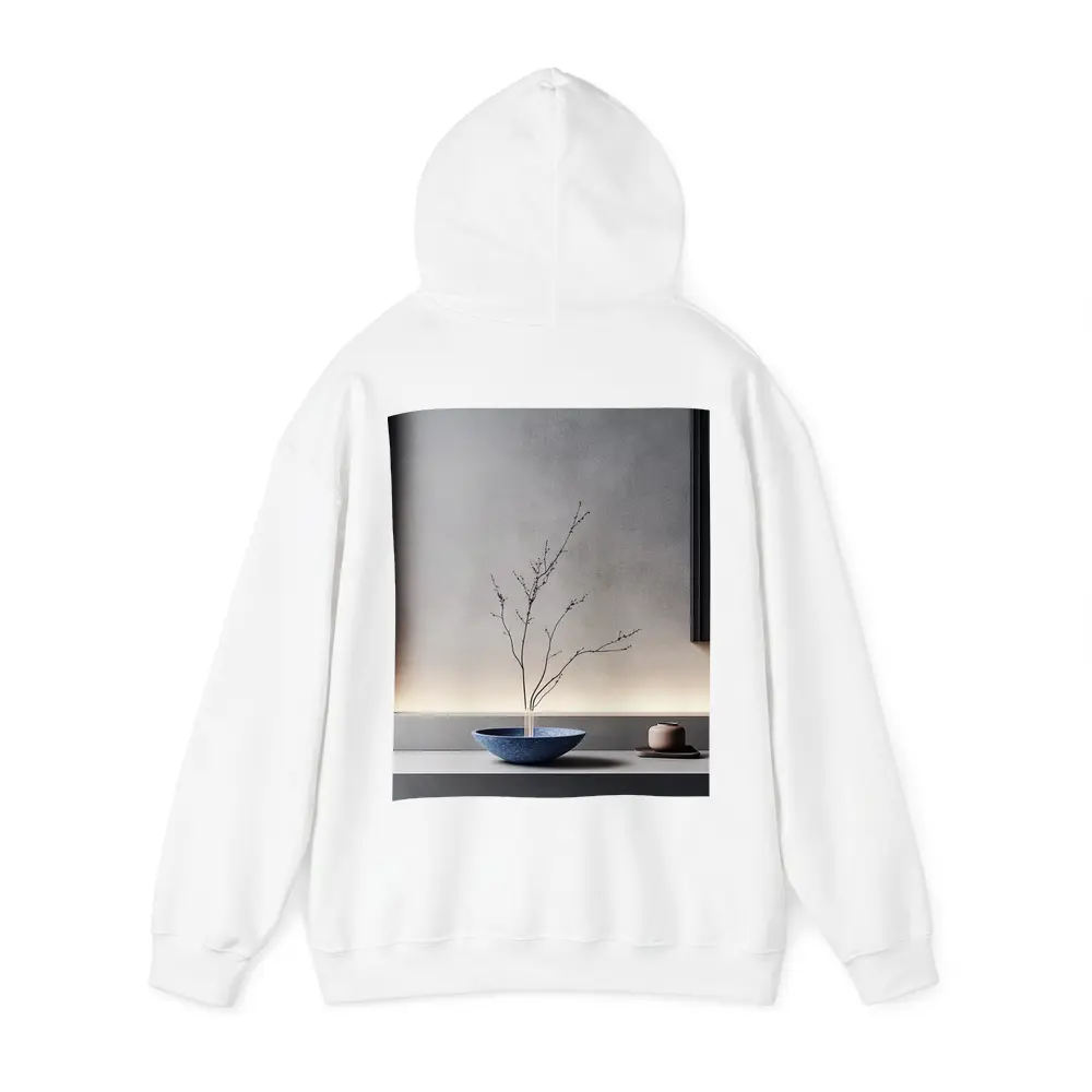 Blue Bowl Bare Branch Japanese Minimal Interior – Hoodies